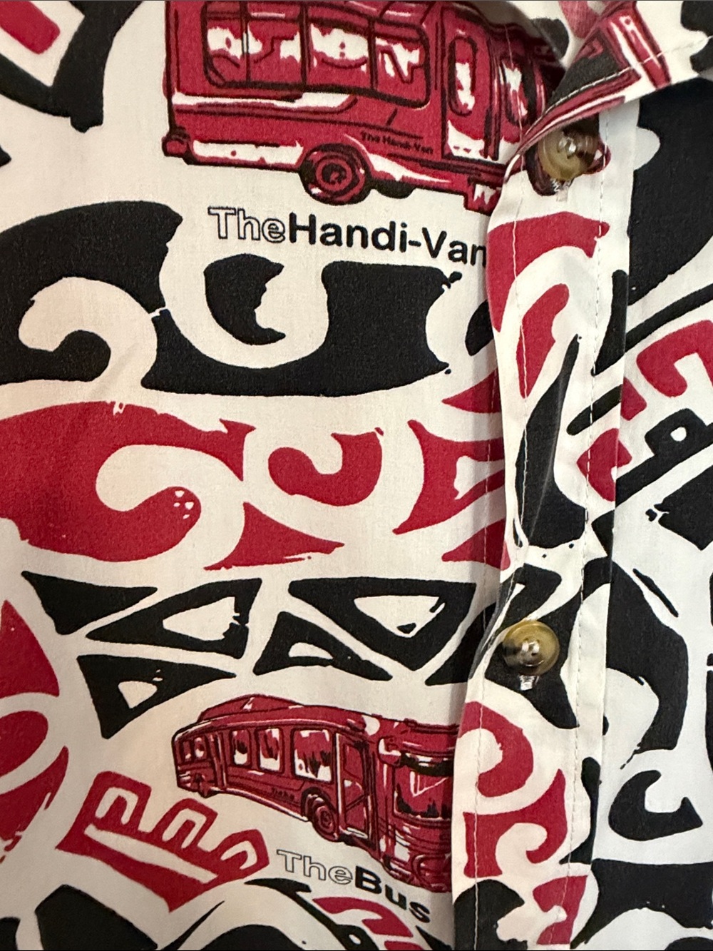 Authentic Honolulu Bus Driver Uniform/Aloha Shirt - Picture 3 of 5